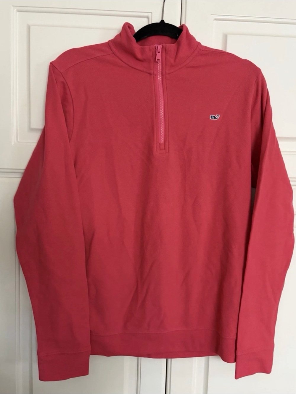 XL Vineyard Vines Sailor’s Red Broadfield 1/4 Zip Pullover - Picture 1 of 3